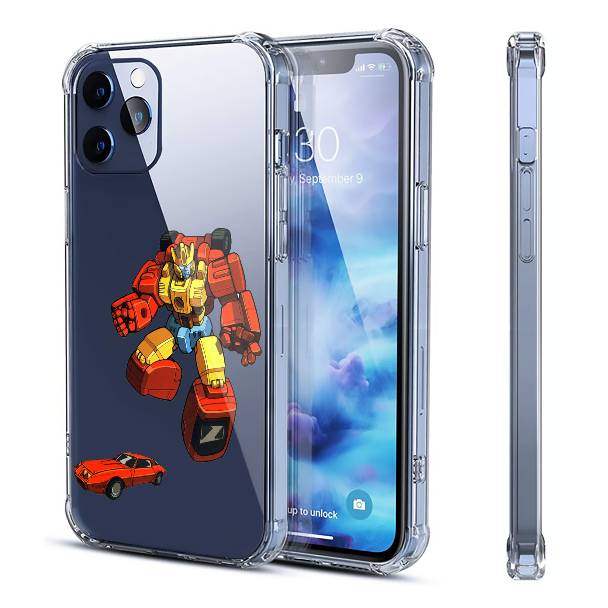 （画像用）  【iPhone 12シリーズ対応】透明スマホケース（クリアソフトケース）